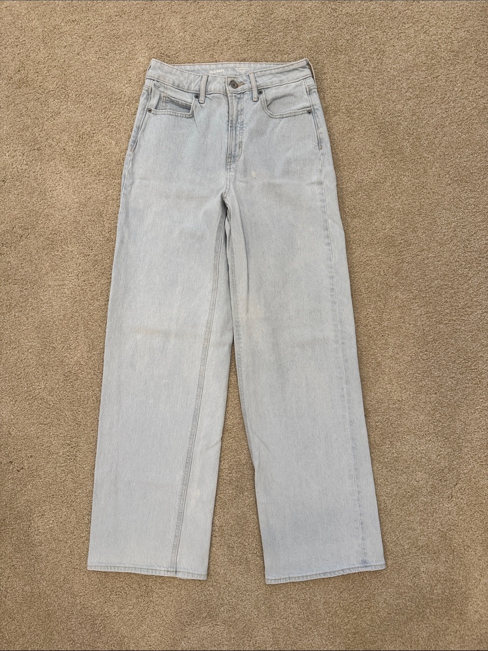 Old Navy Light Blue Straight Leg Women's Jeans